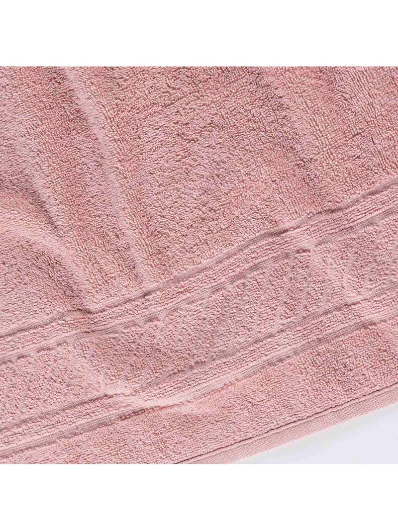 Jogo de banho lummi toalhas macias 100% algodão fio penteado 5 peças rosa e azul