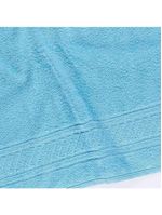 Jogo de banho lummi toalhas macias 100% algodão fio penteado 5 peças rosa e azul