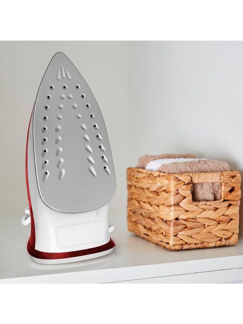 Ferro De Passar A Vapor Essentialgliss Arno FMQ Rosa E Branco 220V