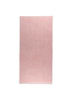 Jogo de banho dunna toalhas macias 100% algodão fio penteado 5 peças nuvem rosa