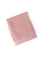 Jogo de banho dunna toalhas macias 100% algodão fio penteado 5 peças nuvem rosa