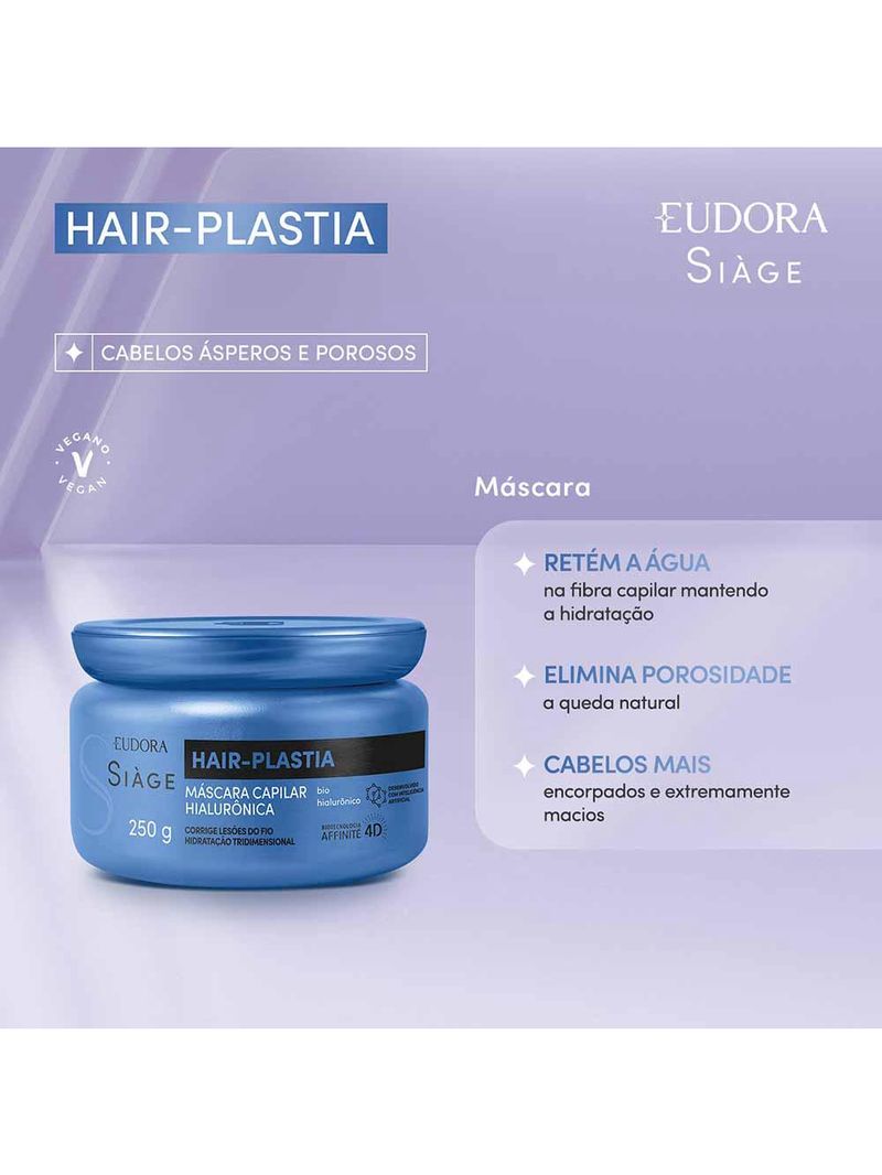 Eudora siàge hair-plastia máscara capilar