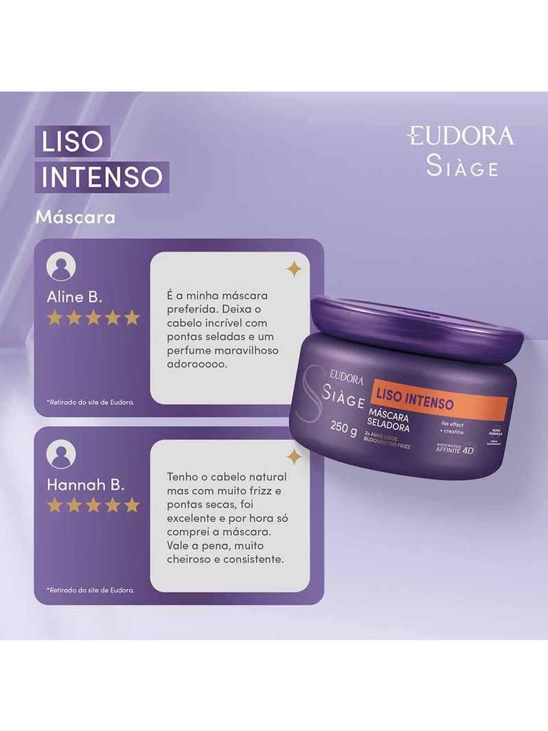 Eudora siàge liso intenso máscara capilar