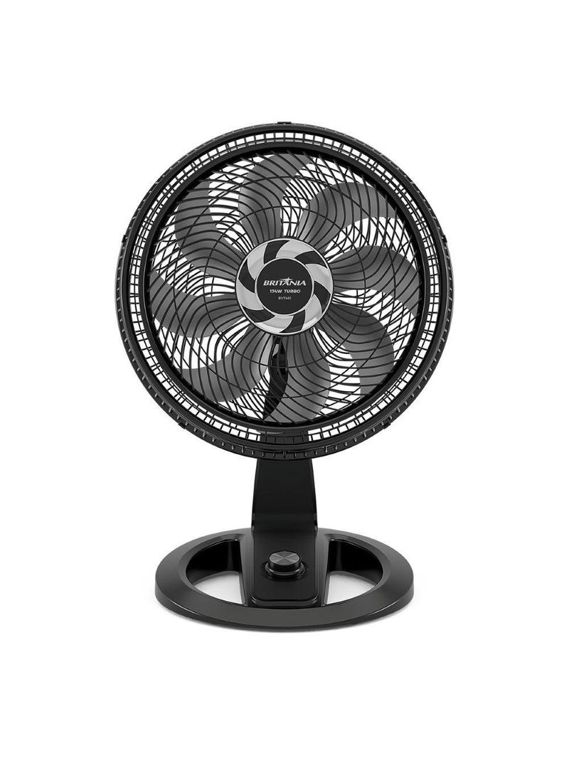 Ventilador Britânia Mesa Maxx Force 8 pás 174W Preto 220V