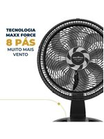 Ventilador Britânia Mesa Maxx Force 8 pás 174W Preto 220V