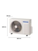 Ar Condicionado Split Inverter Samsung WindFree AI 18000 BTUs Quente e Frio 220V AR60F18C1AWXAZ