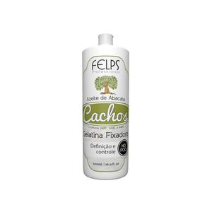 Felps cachos azeite de abacate gelatina fixadora