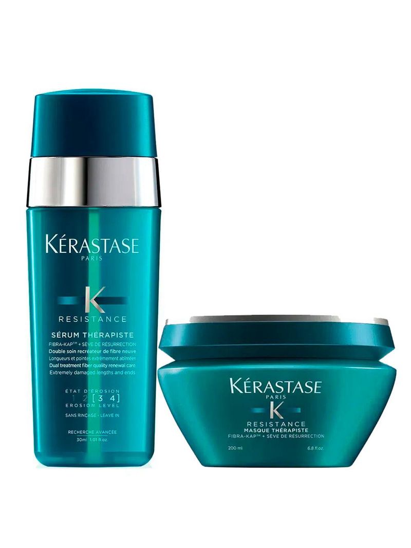 Kérastase résistance therapiste kit - máscara + leave-in