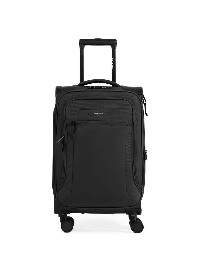 Mala pequena poliéster 4 rodas zurique preta