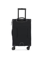 Mala pequena poliéster 4 rodas zurique preta