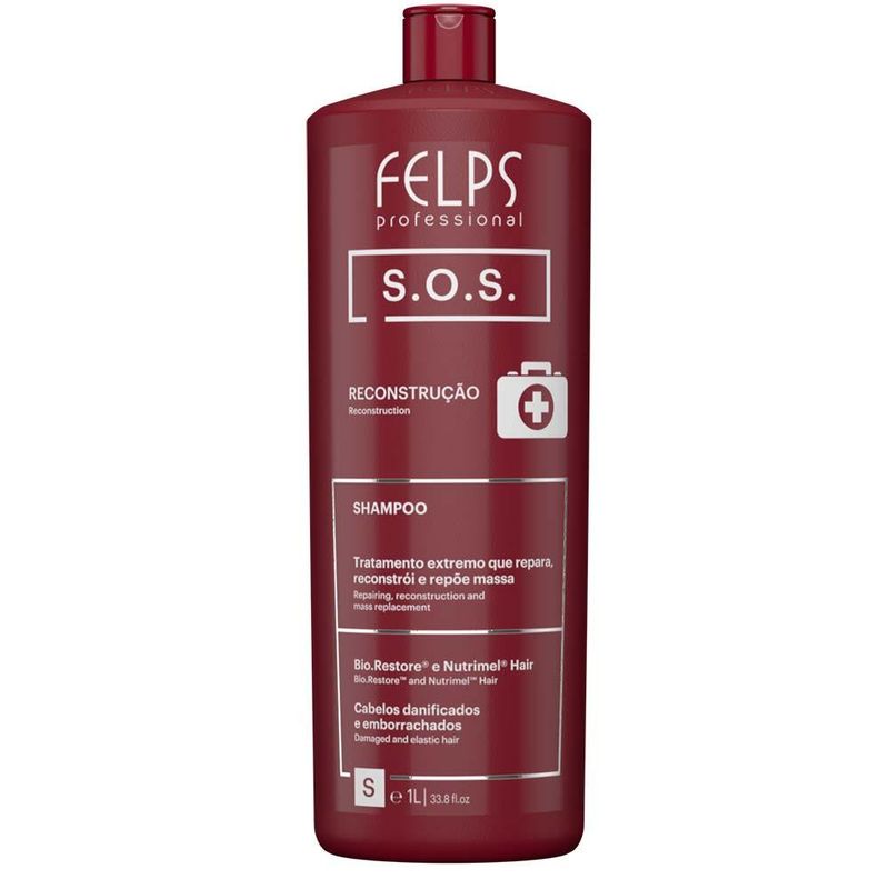 Felps sos reconstrução shampoo