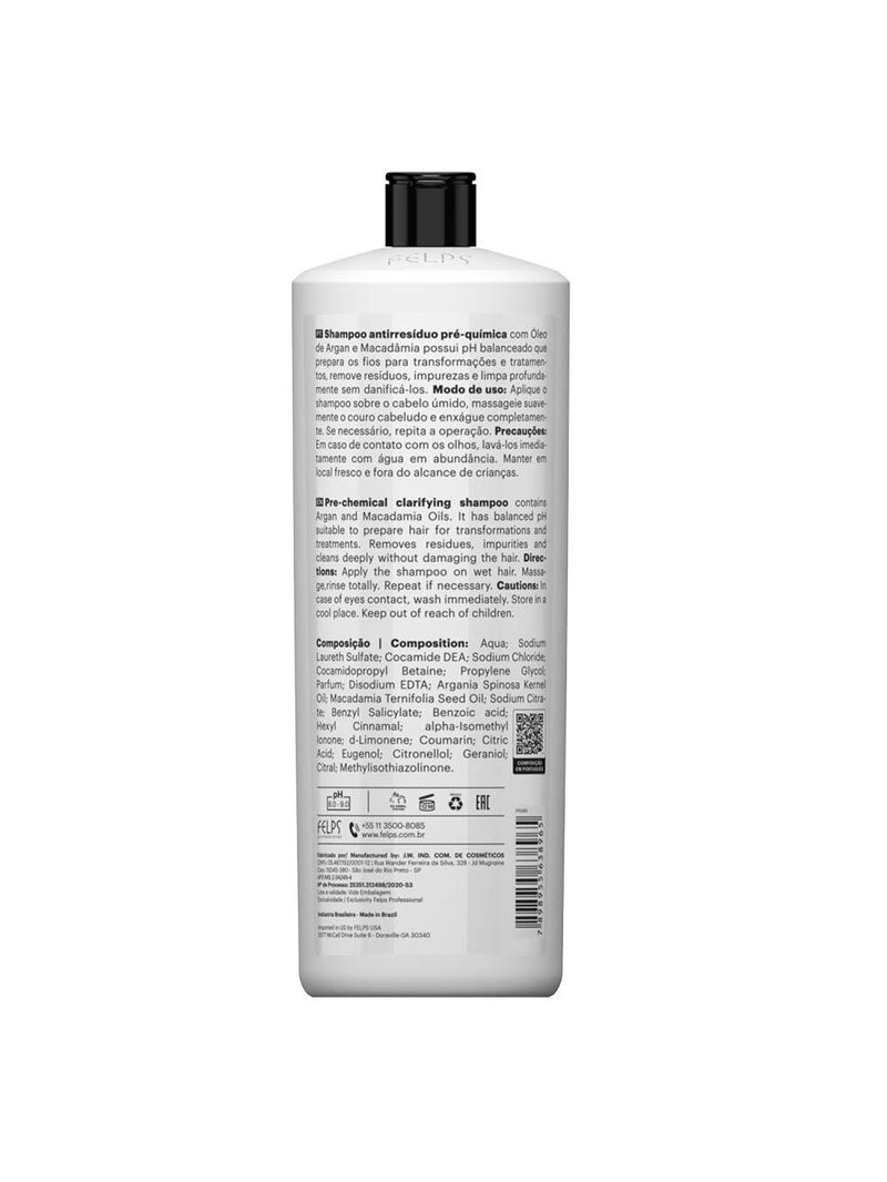 Felps xmix - shampoo antiresíduos
