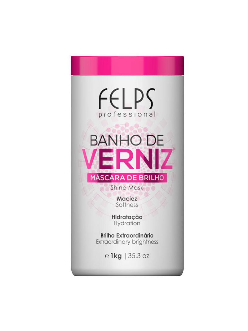 Felps xmix banho de verniz - máscara capilar hidratante