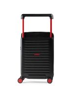 Mala de bordo flamengo 10 kg policarbonato 4 rodas premium oficial preta