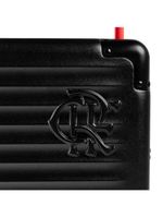 Mala de bordo flamengo 10 kg policarbonato 4 rodas premium oficial preta