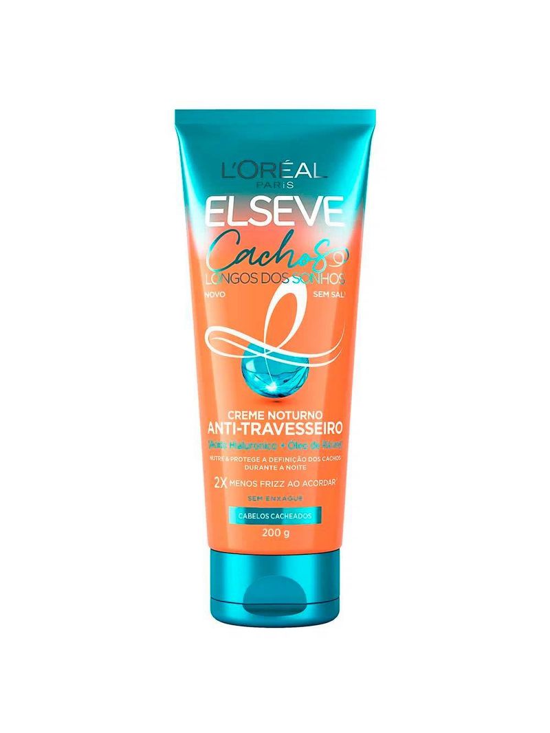 Garnier + elseve cachos kit - gel de limpeza facial + sérum facial + creme noturno + creme milagroso 3 em 1