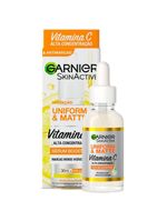 Garnier skin uniform & matte vitamina c kit – sérum + gel de limpeza + Água micelar + hidratante