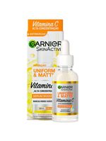 Garnier skin uniform & matte vitamina c kit – sérum + gel de limpeza + Água micelar + protetor solar cor morena