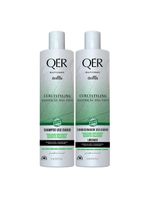 Griffus qÉr beauty cosmetics curly styling kit - shampoo + condicionador