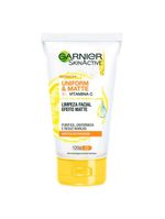 Garnier skin uniform & matte vitamina c kit – sérum facial + gel de limpeza + protetor solar fps50 cor morena