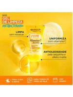 Garnier vitamina c kit – sérum facial efeito matte + gel de limpeza facial