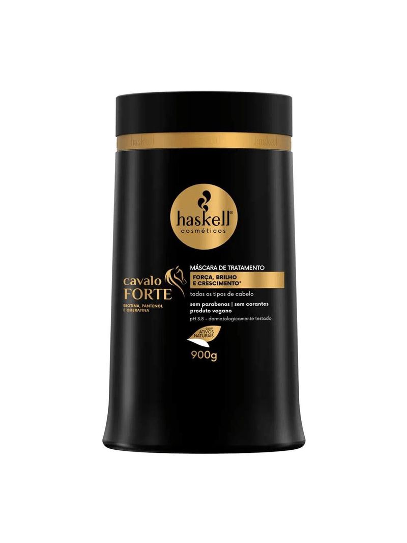 Haskell cavalo forte kit - shampoo + condicionador + máscara