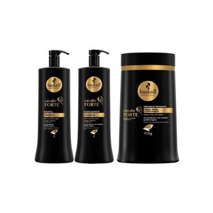 Haskell cavalo forte kit - shampoo + condicionador + máscara