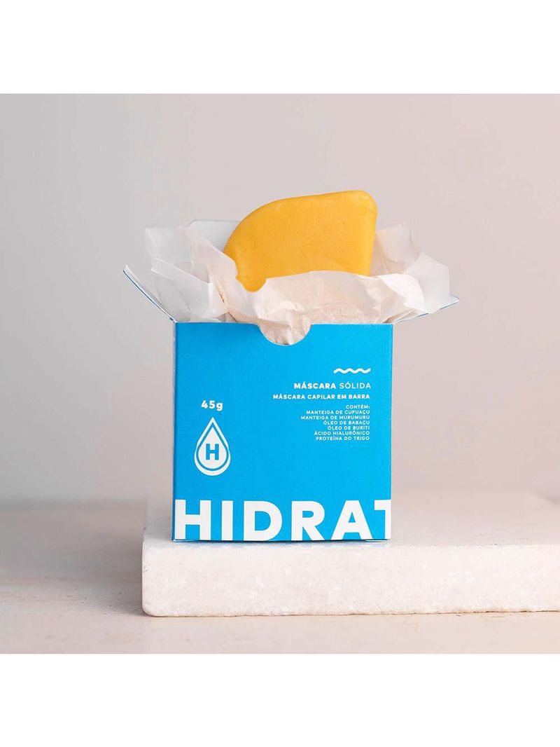 Hidratei nutritiva máscara sólida