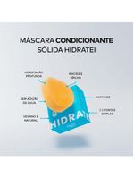 Hidratei nutritiva máscara sólida
