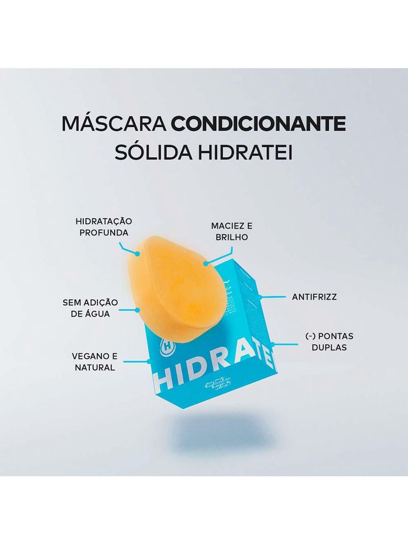 Hidratei nutritiva máscara sólida