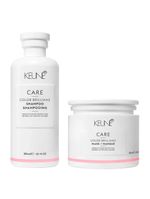 Keune care color brillianz kit - shampoo + máscara