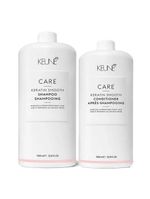 Keune keratin smooth kit shampoo + condicionador
