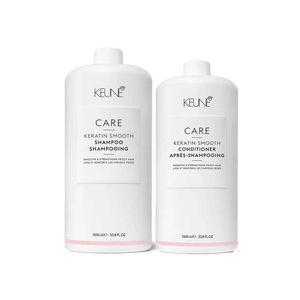 Keune keratin smooth kit shampoo + condicionador
