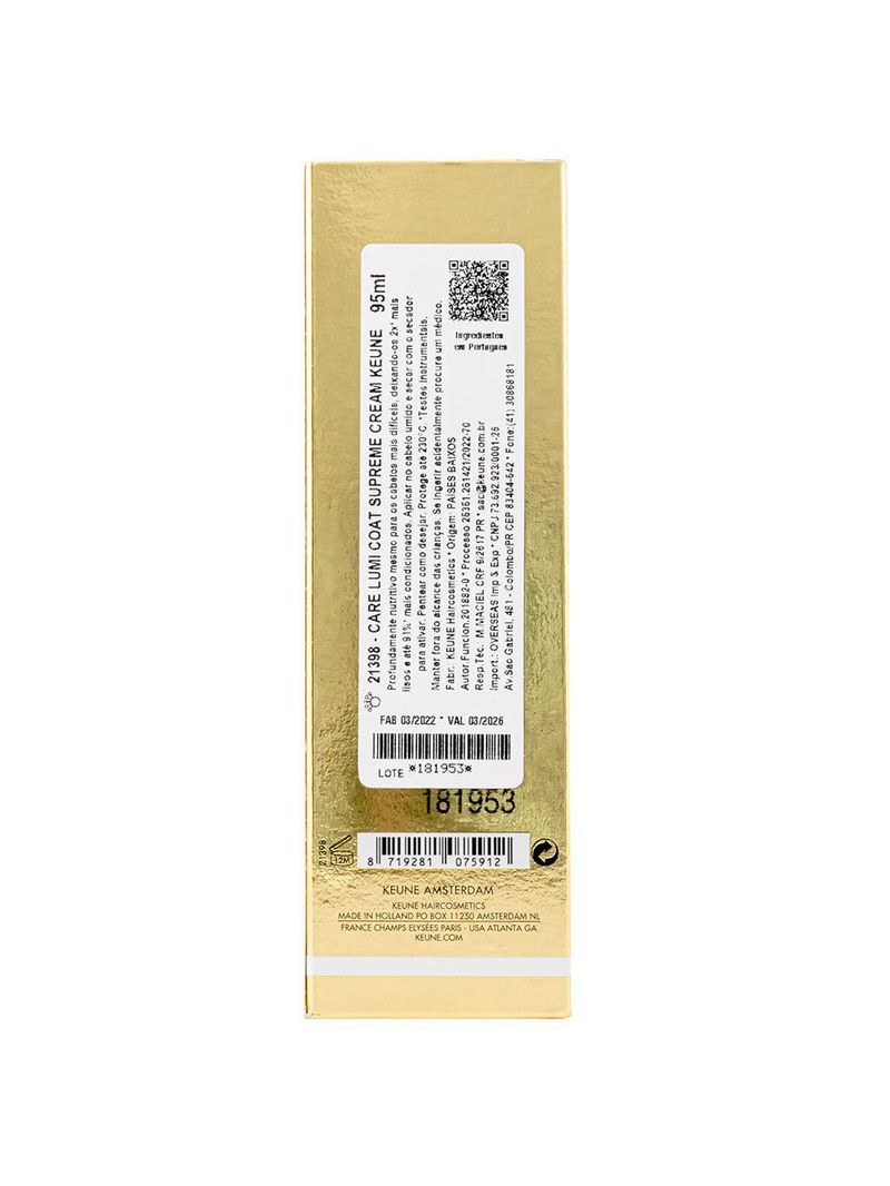 Keune lumi coat supreme cream