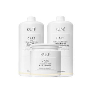 Keune vital nutrition kit – shampoo + condicionador + máscara