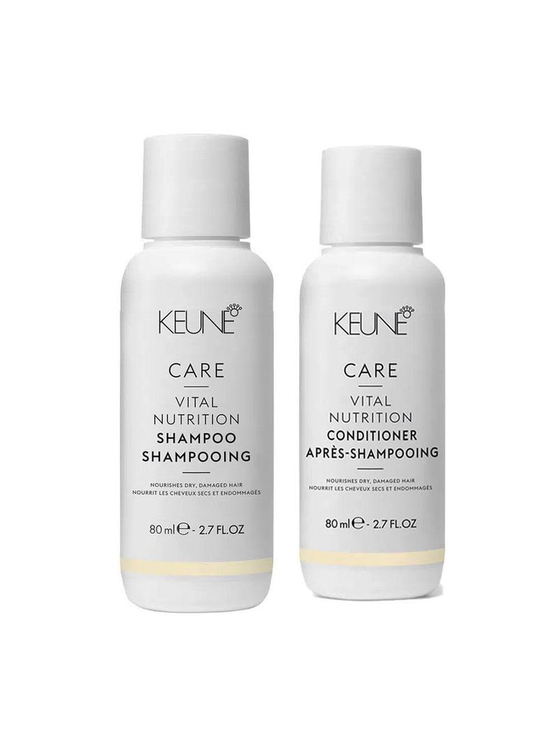 Keune vital nutrition kit – shampoo + condicionador