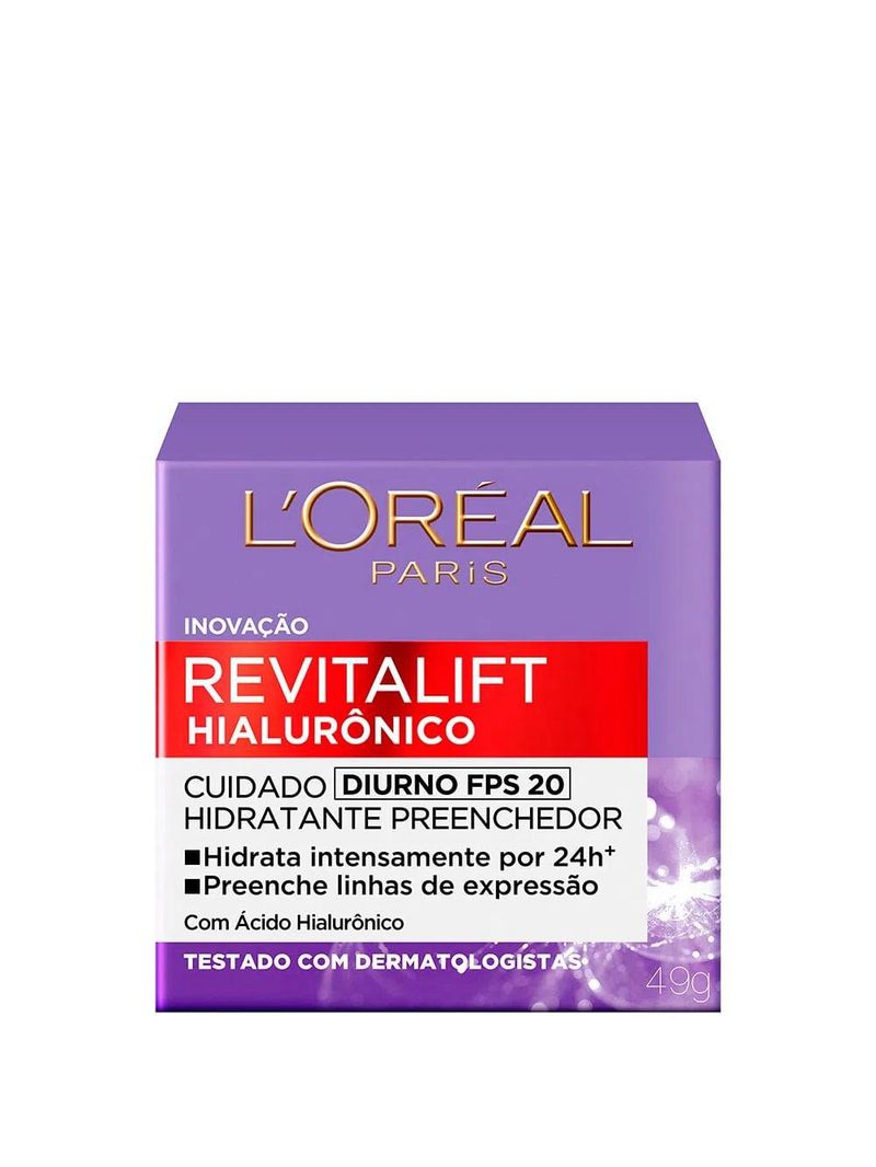 L'oréal paris elséve hialurônico kit diurno - máscara + creme anti-idade