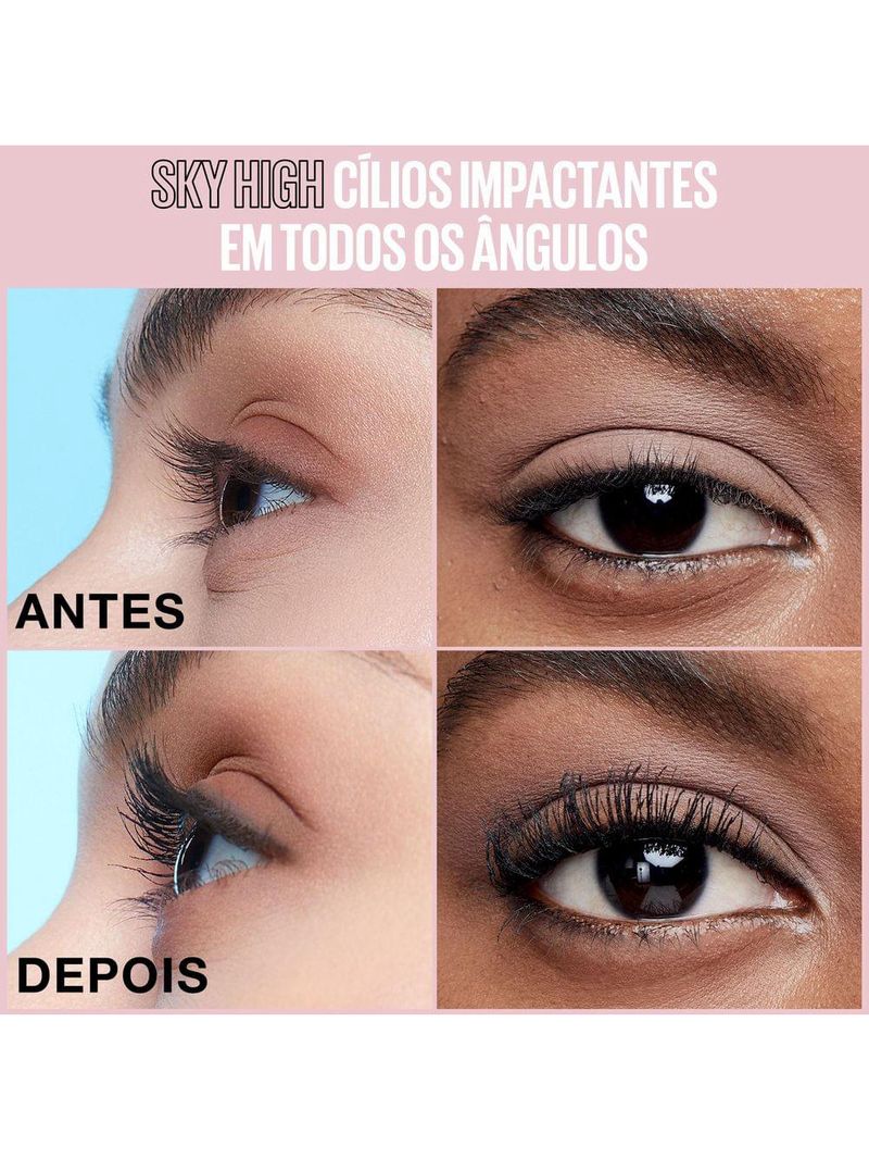 Máscara de cílios maybelline ny lash sensational sky high À prova d'Água