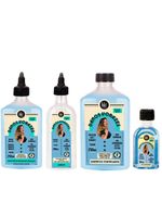 Lola cosmetics danos vorazes kit booster + finalizador + shampoo + oleo