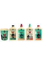 Lola cosmetics meu cacho minha vida kit shampoo + condicionador + máscara + creme + gel