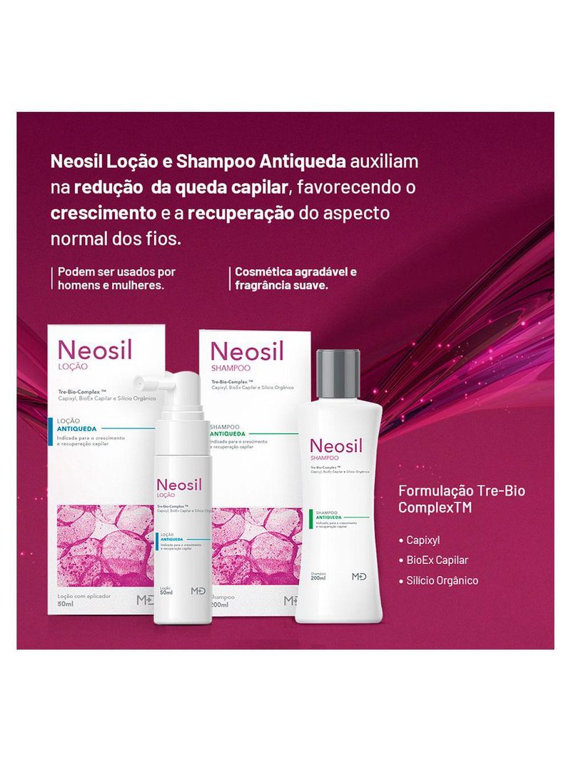 Loção antiqueda under skin neosil