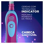 Oral-b disney princesas kit – escova elétrica + 2 pilhas aa