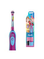 Oral-b disney princesas kit – escova elétrica + 2 pilhas aa