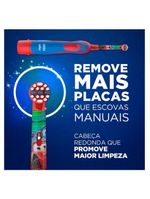 Oral-b disney pixar cars kit - escova elétrica + 2 pilhas aa
