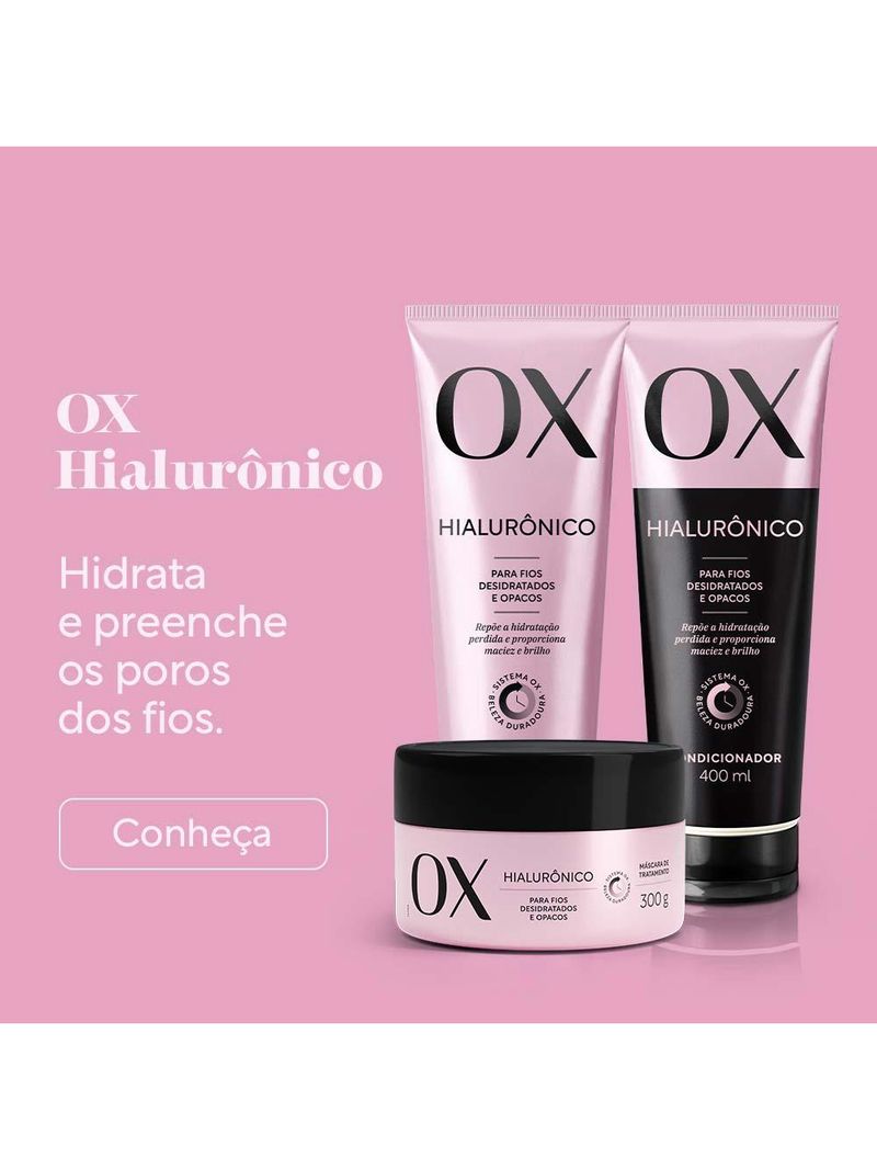 Ox cosmeticos hialurônico condicionador