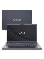 Notebook VAIO® F14 Intel® Core i5-1334U Windows 11 Home 16GB RAM 512GB SSD 14'' Full HD IPS com Fingerprint Cinza Escuro