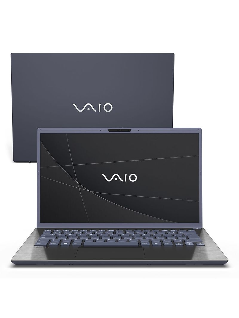 Notebook VAIO® F14 Intel® Core i5-1334U Windows 11 Home 16GB RAM 512GB SSD 14'' Full HD IPS com Fingerprint Cinza Escuro