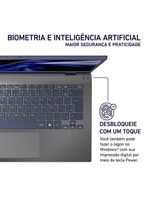 Notebook VAIO® F14 Intel® Core i5-1334U Windows 11 Home 16GB RAM 512GB SSD 14'' Full HD IPS com Fingerprint Cinza Escuro