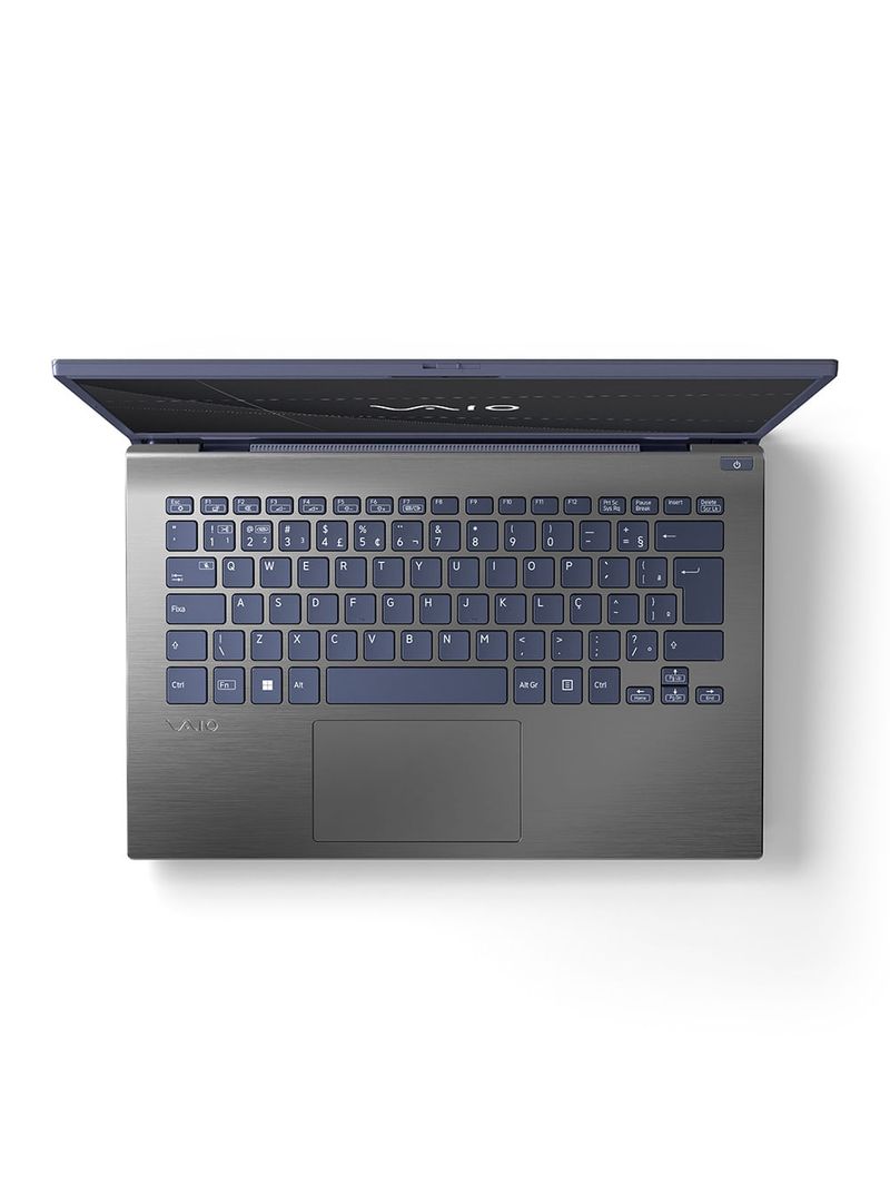 Notebook VAIO® F14 Intel® Core i5-1334U Windows 11 Home 16GB RAM 512GB SSD 14'' Full HD IPS com Fingerprint Cinza Escuro