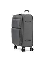 Mala Média Poliéster 4 Rodas Verbier  II - Cinza